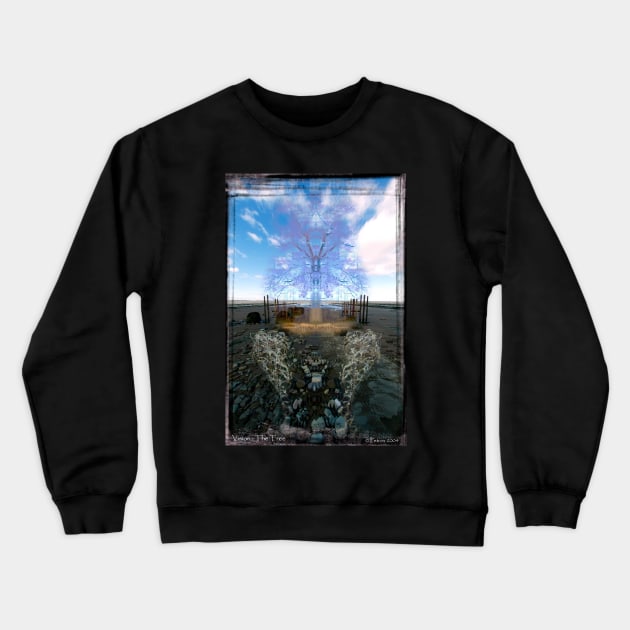 Vision: The Tree Crewneck Sweatshirt by Avalinart